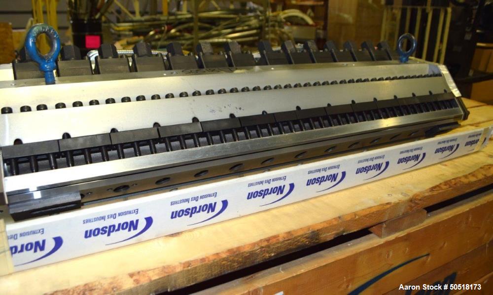 Used EDI Extrusion Dies Fully Refurbished 41” Wide Ultraflex Flex Lip Sheet Die