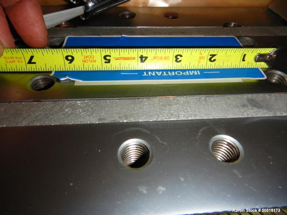 Used EDI Extrusion Dies Fully Refurbished 41” Wide Ultraflex Flex Lip Sheet Die