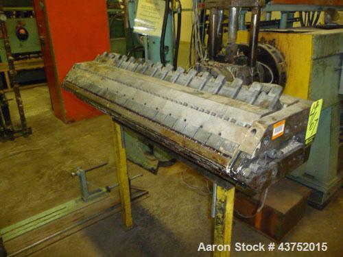 Used EDI 48" Wide Masterflex R/LD75 Flex Lip Sheet Die