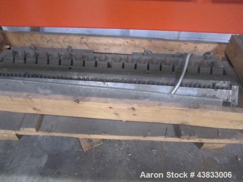 Used 54" EDI Sheet Die, model Ultraflex R75, flexible upper lip, fix removable lower lip, restrictor bar, with two additional lips, (1) lip being .085", serial #89-12-491.
