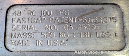 Used EDI 48’’ Wide Flex Lip Sheet Die, Model RC100TFG