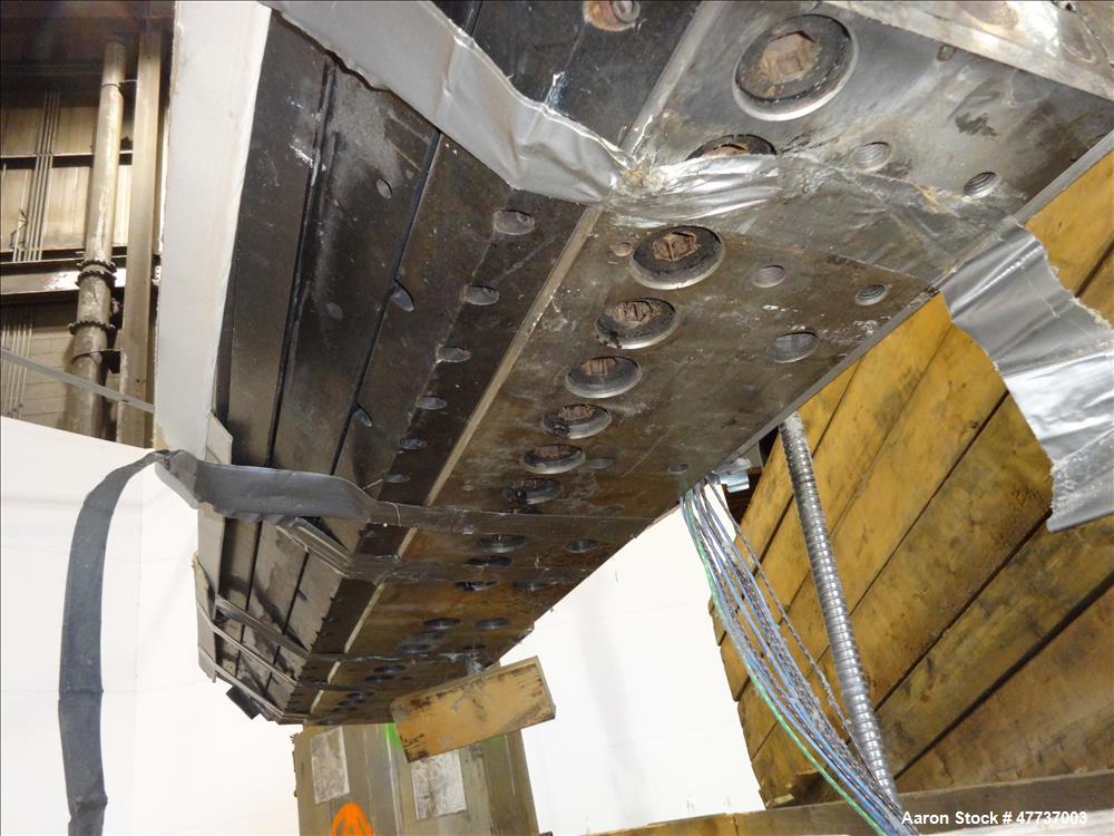Used EDI Extrusion Dies 64" Wide Ultraflex Fast Gap Extrusion Die, Model UHRC-200. Multiflow 1 manifold design, center manifold width 2.000, end manifold width 1.000, land 1.000, lip opening 0.100 at...