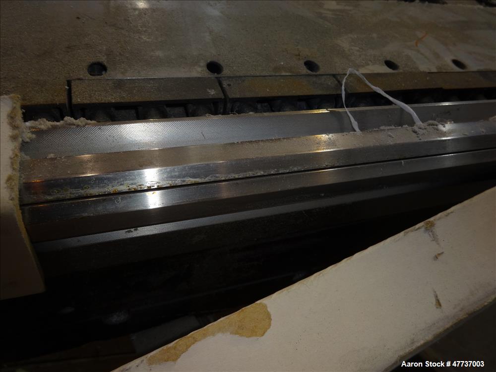 Used EDI Extrusion Dies 64" Wide Ultraflex Fast Gap Extrusion Die, Model UHRC-200. Multiflow 1 manifold design, center manifold width 2.000, end manifold width 1.000, land 1.000, lip opening 0.100 at...