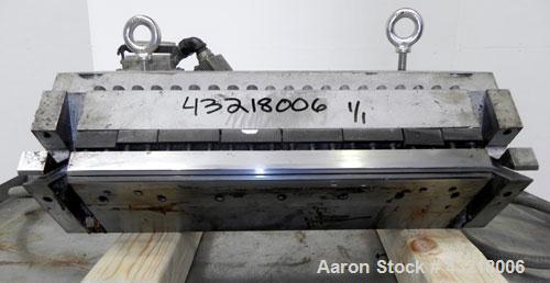Used EDI Ultraflex H-75 20’’ Wide Flex Lip Sheet Die. 1" Back center feed. 1/480 Volt.