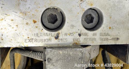 Used EDI Ultraflex 44" Wide Sheet Die, Model H75. Back center feed.