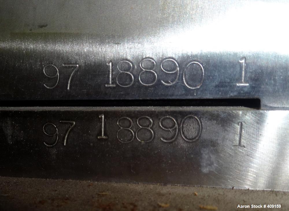Used EDI 43.5" Wide Sheet Die. Includes restrictor bar, and back center feed. Serial# 97-18890-1-2.