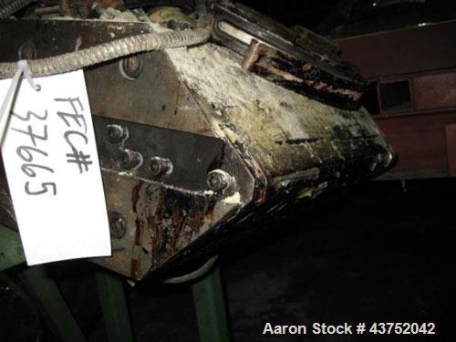Used EDI 18" Wide Sheet Die. Flexible upper lip, fixed removable lower lip. 45 Degree restrictor bar.
