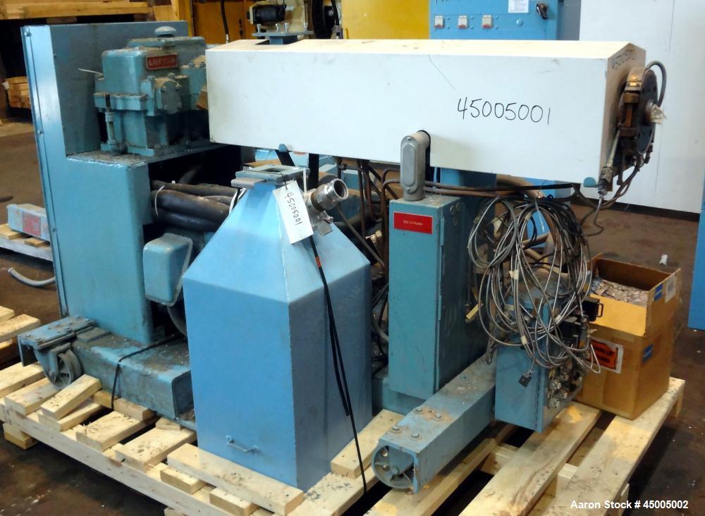 Used EDI Extrusion Dies 28" Wide Sheet Die. Equipped with a 45 degree restrictor bar.