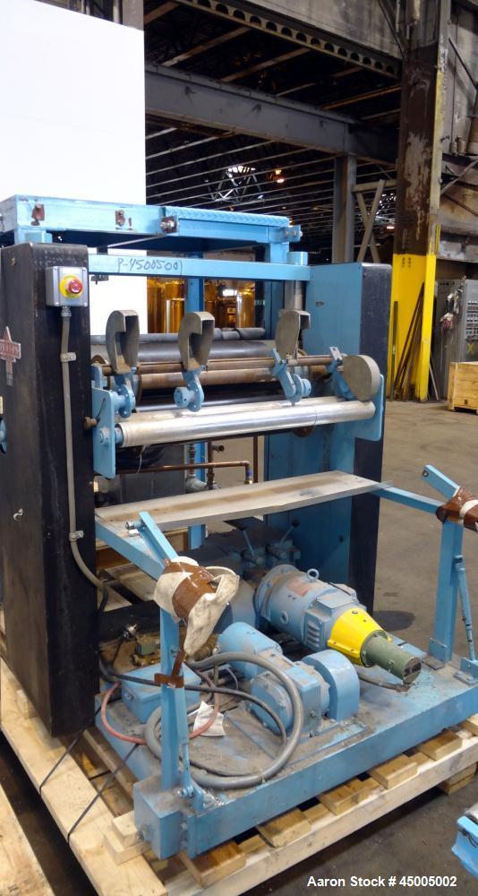 Used EDI Extrusion Dies 28" Wide Sheet Die. Equipped with a 45 degree restrictor bar.