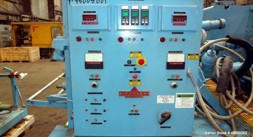 Used EDI Extrusion Dies 28" Wide Sheet Die. Equipped with a 45 degree restrictor bar.