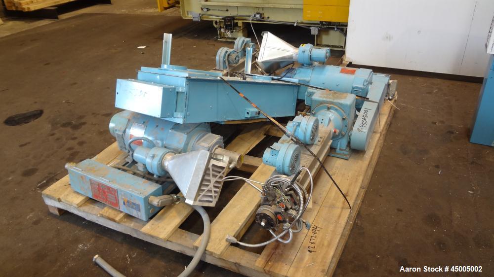 Used EDI Extrusion Dies 28" Wide Sheet Die. Equipped with a 45 degree restrictor bar.
