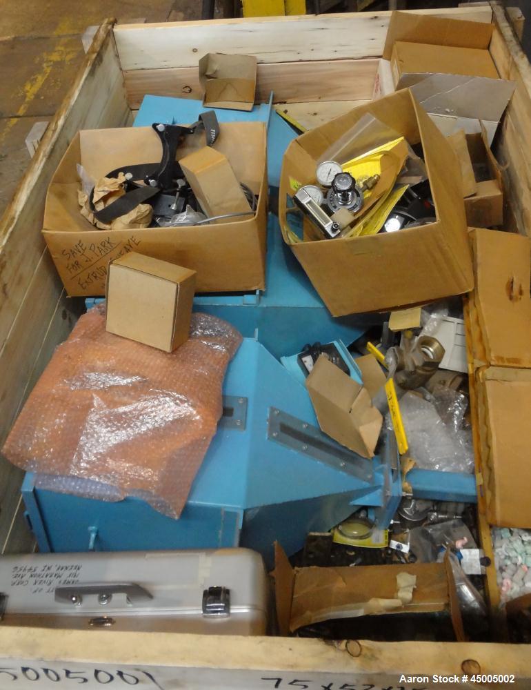 Used EDI Extrusion Dies 28" Wide Sheet Die. Equipped with a 45 degree restrictor bar.