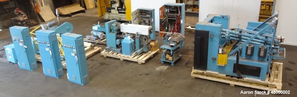 Used EDI Extrusion Dies 28" Wide Sheet Die. Equipped with a 45 degree restrictor bar.