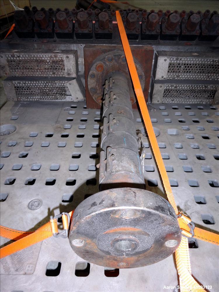 Used EDI 30" Wide Restrictor Bar Sheet Die. Extended lip adjustment, back center feed. Serial# 82-7045, A.D.# 97-1114-01-R.W.