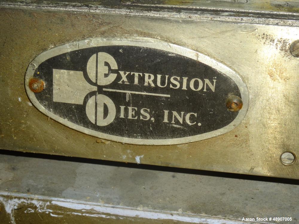 Used EDI 54" Ultraflex Sheet Die, Model R-75.