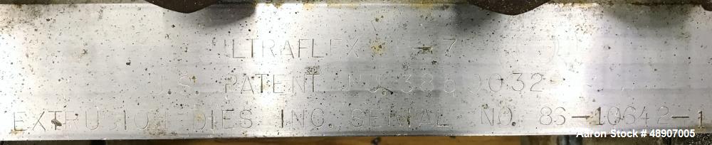Used EDI 54" Ultraflex Sheet Die, Model R-75.