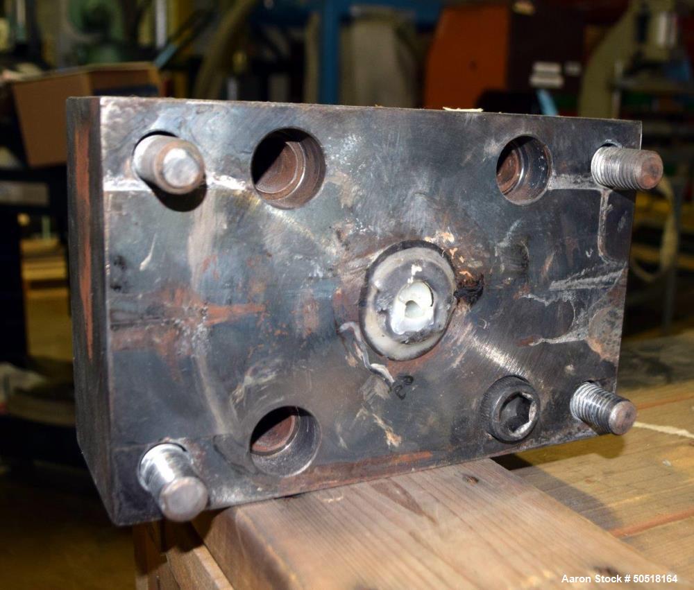 Used - EDI 60” Wide Sheet Extrusion Die, Back Center Feed with Adapter