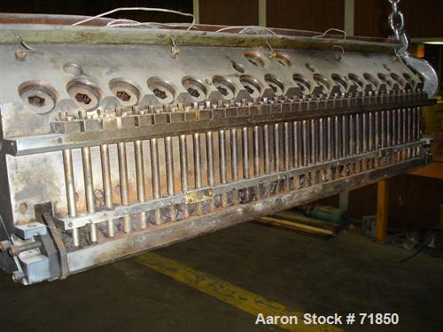 Used: EDI 42" wide autoflex sheet die, model H75