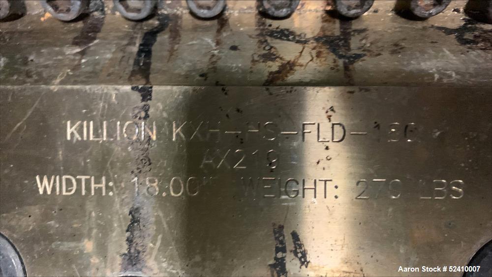 Used- Killion 18" Wide Sheet Die, Model KXH-HS-FLD-180. Serial# AX219.