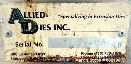 Used Allied Die 32’’ Wide Flex Lip Sheet Die