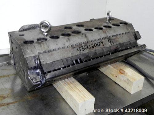 Used Allied Die 24’’ Wide Flex Lip Sheet Die, Model AD. 1" Back center feed. 1/460 Volt.