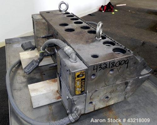 Used Allied Die 24’’ Wide Flex Lip Sheet Die, Model AD. 1" Back center feed. 1/460 Volt.