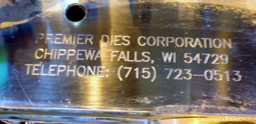 Used Premier Dies Corporation 15.50” Wide Sheet Die