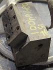 Used- 6 Hole Strand Die, Carbon Steel. Approximate 1/2