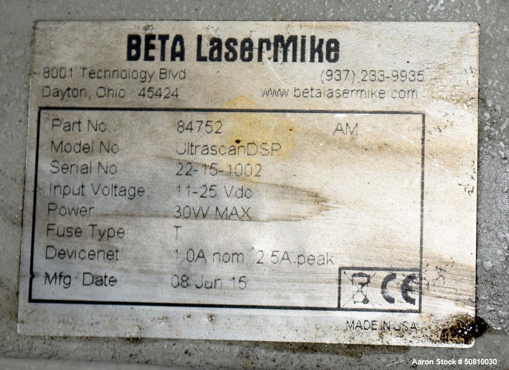 Used- Beta Lasermike Measuring System