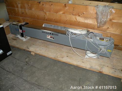 Unused- NDC On-Line Gauging Systems, Model 8101. Approximate range 118-381 mil. Includes (1) NDC Minitrak-S single beam scanner, maximum web width 54". Scanning speed 0.5’’ per second to 10’’ per sec...