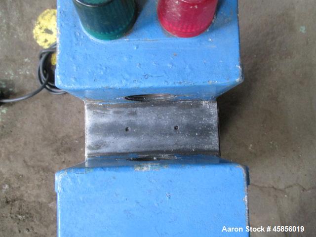 Used Zumbach Surface Fault Detector, Model KW20. 2.5" Wide aperture with 2" wide opening with idler rollers, serial #3072.1559.