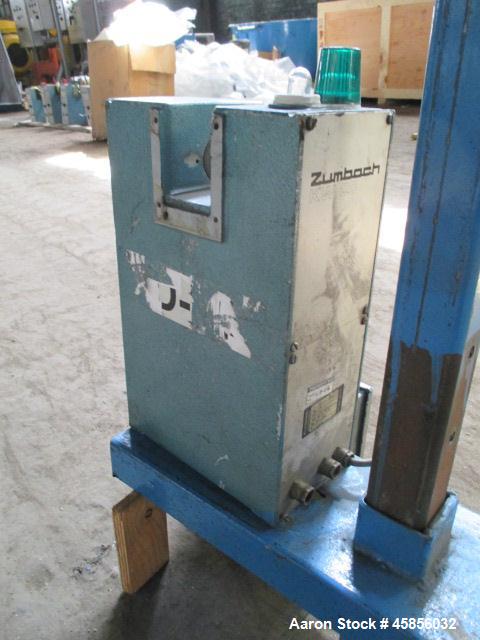 Used Zumbach Surface Fault Detector, Model KW20. 2.5" Wide aperture with 2" wide opening with idler rollers, serial #7652.0006.