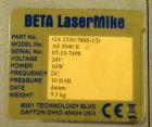 Used Beta Lasermike Measuring System