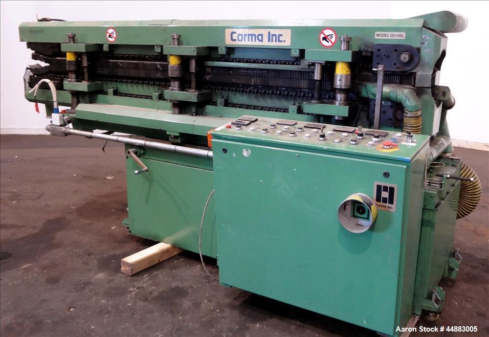 Used Corma Corrugator, Model 120-6HSL