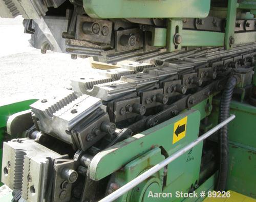 USED: Corma corrugator, model 200. Includes cooling tank with pump, heat exchanger and blowers.