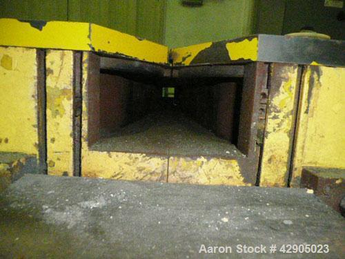 Used Unicor Corrugator, Model UC3-65/55. 65 mm Maximum outer pipe diameter, 10 mm minimum inner pipe diameter, 55 moulds, 39 m/minute belt speed, 110-160 kg/hr thru put, 72" long belt, serial# 90-102...