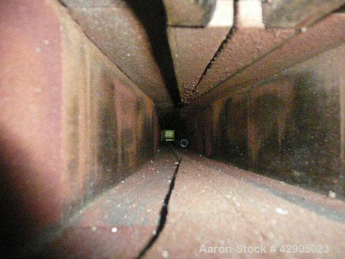Used Unicor Corrugator, Model UC3-65/55. 65 mm Maximum outer pipe diameter, 10 mm minimum inner pipe diameter, 55 moulds, 39 m/minute belt speed, 110-160 kg/hr thru put, 72" long belt, serial# 90-102...