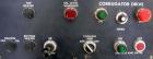 USED: Corma corrugator, model 200. Includes cooling tank with pump, heat exchanger and blowers.