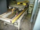Used Unicor Corrugator, Model UC3-65/55. 65 mm Maximum outer pipe diameter, 10 mm minimum inner pipe diameter, 55 moulds, 39 m/minute belt speed, 110-160 kg/hr thru put, 72