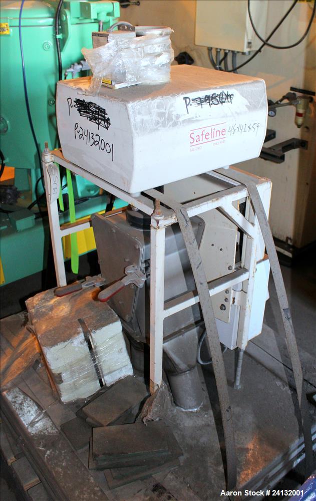 Used Buss-Condux Hot Face Pelletizing Unit. Includes (1) Safeline metal detector, (1) 20 HP ventilator/blower, (1) 22 KW (30 HP) ventilator/blower.