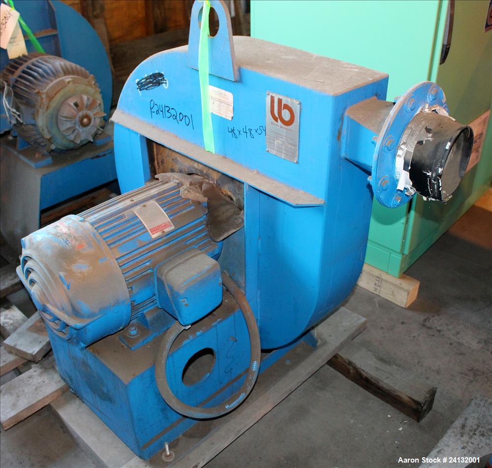 Used Buss-Condux Hot Face Pelletizing Unit. Includes (1) Safeline metal detector, (1) 20 HP ventilator/blower, (1) 22 KW (30 HP) ventilator/blower.