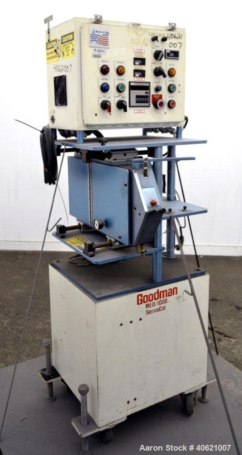 Used Goodman Traveling Fly Knife Cutter, Model Med/1000