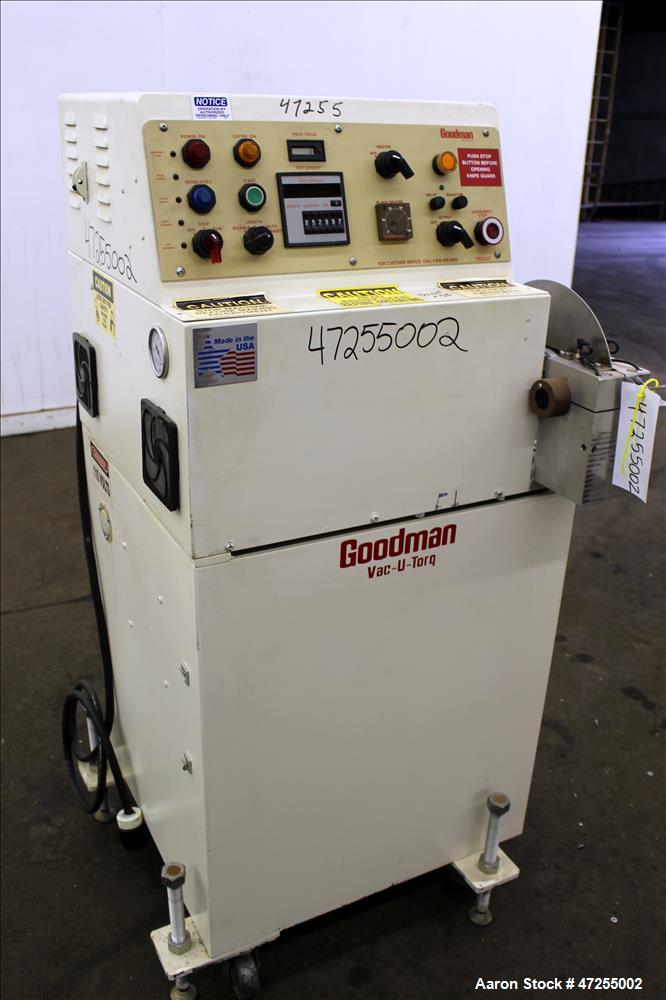 Used Goodman Vac-U-Torq Flying Knife Cutter, Series 250