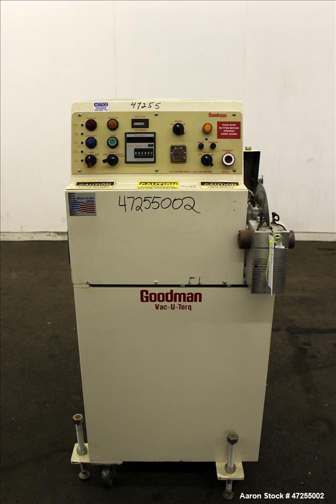 Used Goodman Vac-U-Torq Flying Knife Cutter, Series 250