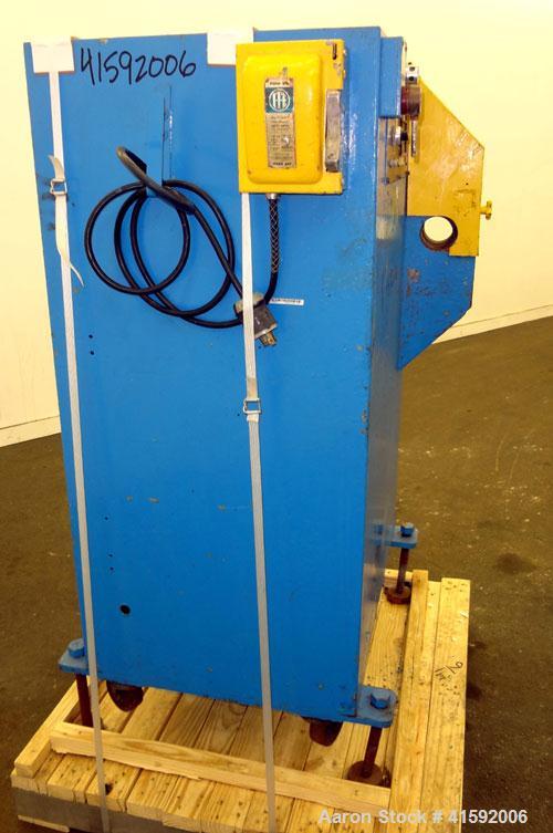 Used RDN Fly Knife Cutter, Approximate 2-1/2" diameter. Includes a Durant controller, and a variable speed drive. Mounted on casters with adjustable legs.
