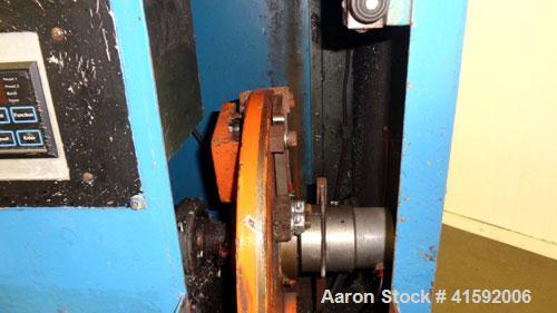 Used RDN Fly Knife Cutter, Approximate 2-1/2" diameter. Includes a Durant controller, and a variable speed drive. Mounted on casters with adjustable legs.