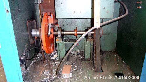 Used RDN Fly Knife Cutter, Approximate 2-1/2" diameter. Includes a Durant controller, and a variable speed drive. Mounted on casters with adjustable legs.