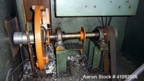 Used RDN Fly Knife Cutter, Approximate 2-1/2" diameter. Includes a Durant controller, and a variable speed drive. Mounted on casters with adjustable legs.