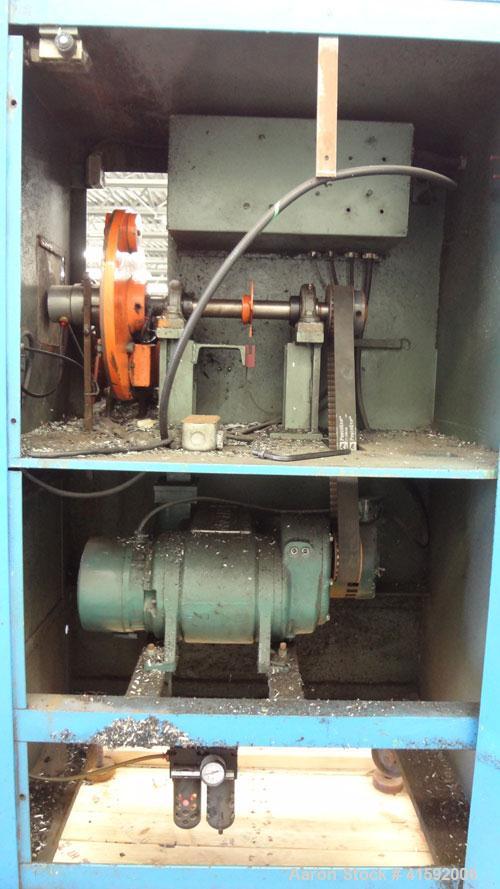 Used RDN Fly Knife Cutter, Approximate 2-1/2" diameter. Includes a Durant controller, and a variable speed drive. Mounted on casters with adjustable legs.