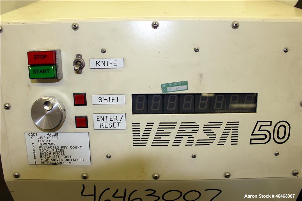 Used Versa Machinery High Speed Flywheel Cutter, Model DAC 50/5021.